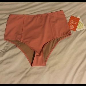 Kortni Jeane Cut High Swim Bottoms